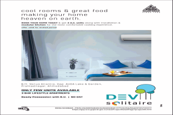 Book and get 3 AC units & modular kitchen at Soham Dev Solitaire in Ahmedabad
